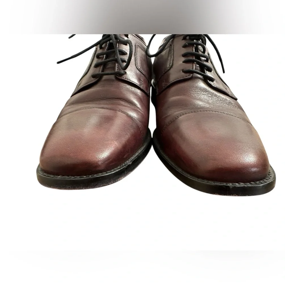 Johnston‎ Murphy Men’s Size 9.5 M Brown Dress Lace Up Shoes.B4